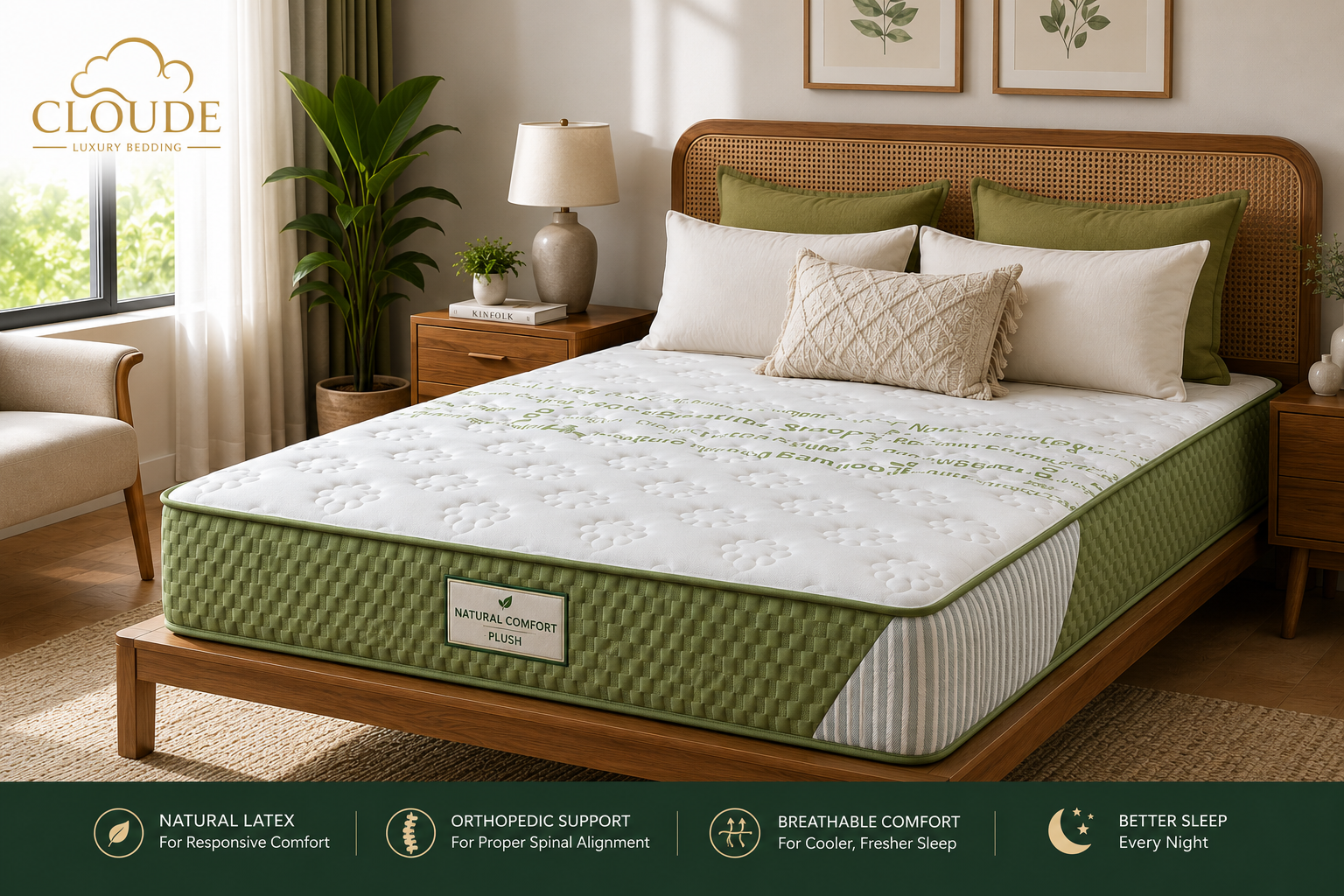 NATURAL COMFORT PLUSH  by CLOUDE